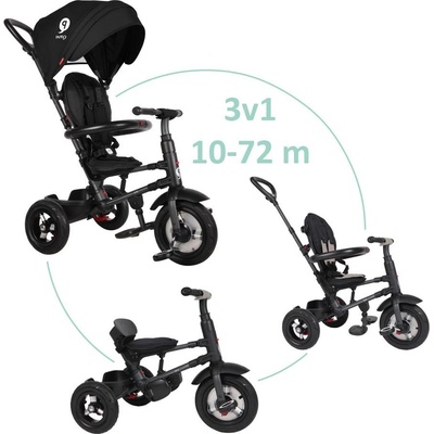 QPLAY Rito air gel Rubber Black