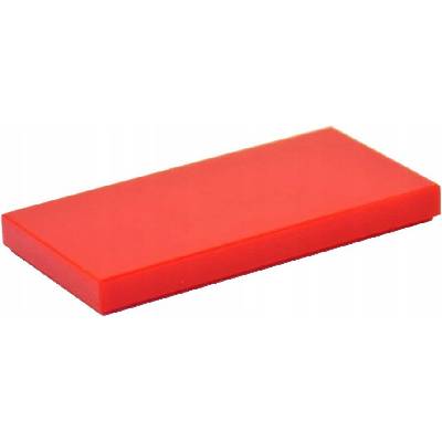 LEGO® 87079 Hladká platňa 2x4, Červená