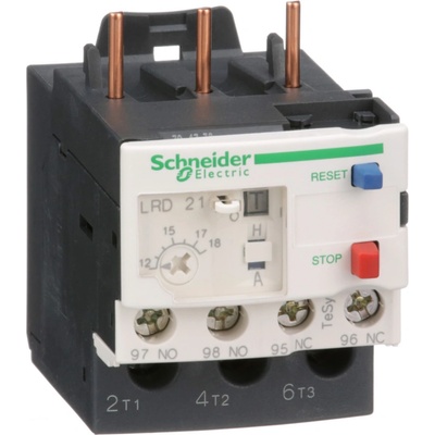 ochranné relé motoru 3 spínací kontakty, 1 rozpínací kontakt Schneider Electric LRD21 1 ks