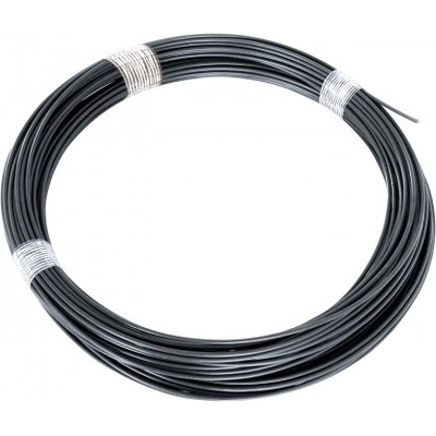 Napínací drát poplastovaný Zn+PVC, antracit, 52 m