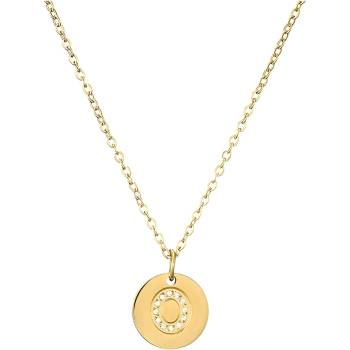 HARAHU Колие Абецеда - О / Златен kp21221 (21221)