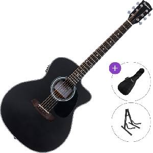 Pasadena PGC-100E Standard SET Black Електро-акустична китара Джъмбо