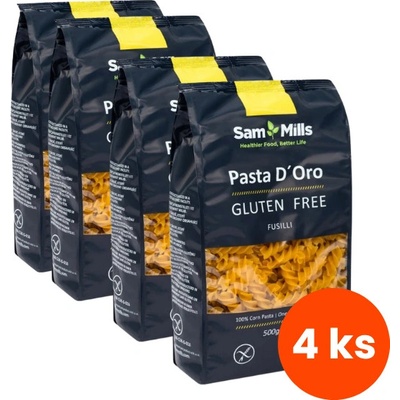 Sam Mills Kukuřičné těstoviny vřetena 4 x 0,5 kg