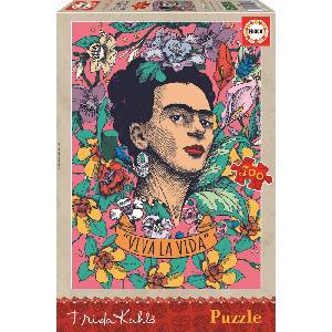 Educa Пъзел Educa - Живей живота, Фрида Кало, 500 части (EDU19251)
