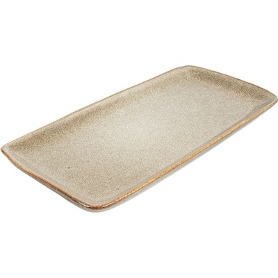 Gastro obaly Kameninový tác AKALA 28x14x2,5cm, přírodní kamenina