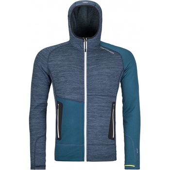 Ortovox merino mikina Fleece Light Hoody deep ocean blend