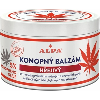 Alpa konopný balzám hřejivý 250 ml