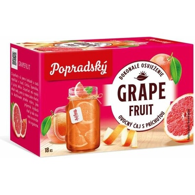 Popradský čaj Grapefruit 18 sáčků