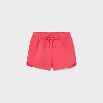 Mayoral Къси панталони трико basic в цвят корал за бебе момиче Mayoral