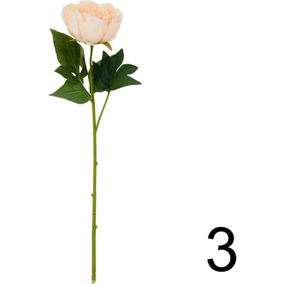Pivónia kus 58cm oranžová 208049O