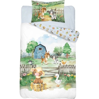 Detexpol povlečení do postýlky Bavlna blue 100. x 135 cm 40 x 60 cm – Hledejceny.cz