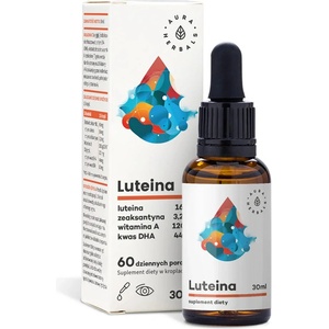 Aura Herbals Здраве за очите Лутеин + зеаксантин + витамин А и Рибено масло 30 ml, капки (13703 AH)