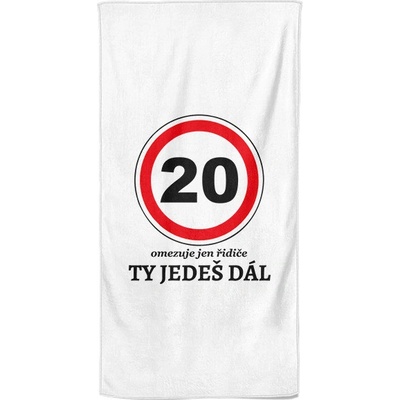 Impar Osuška 140 x 70 cm - 20 - Ty jedeš dál