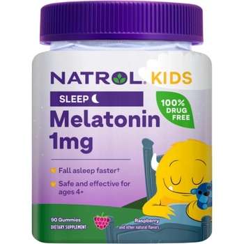 Natrol Kid's Melatonin, 1 mg, 90 желирани таблетки, Natrol (9288)