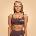 GymBeam BeastPink Спортен сутиен Breeze Mulberry XS
