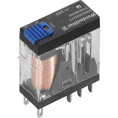Weidmüller DRI424048LTD, 7760056341 zátěžové relé, 250 V/AC, 250 V/DC, 5 A, 20 ks
