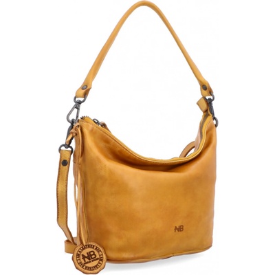Noelia Bolger kabelka crossbody NB 2409 ZLU žlutá