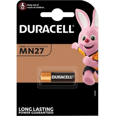 Duracell Алкална батерия duracell 12 v 1 бр. в опаковка за аларми А27 lr27 mn27 (dur-ba-lr27-1pk)