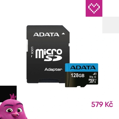 ADATA SDXC 128 GB UHS-I AUSDX128GUICL10A1-RA1