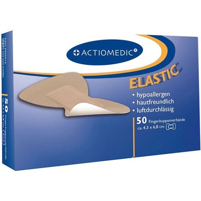 ACTIOMEDIC ELASTIC - elastická náplast motýlková (50 ks)