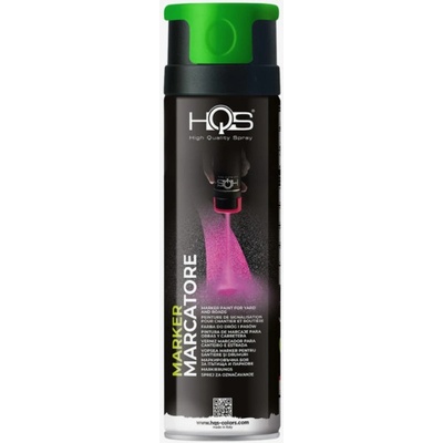 HQS značkovač v spreji vysokoodolný 500 ml zelený fluo
