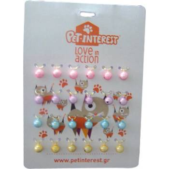 Pet Interest Котешки камбанки PET INTEREST Cat Bells Iridescent Colors (121)