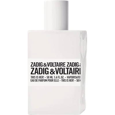 Zadig & Voltaire This Is Her! parfumovaná voda dámska 50 ml plnitelný flakon