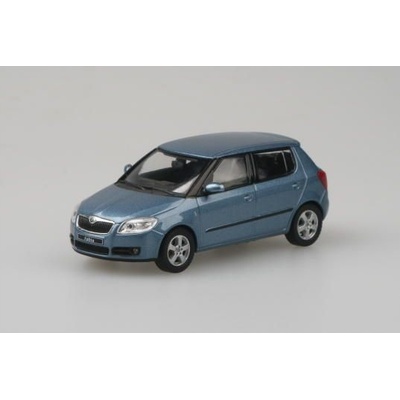 Abrex Škoda Fabia II 2006 Satin Šedá Metalíza 1:43
