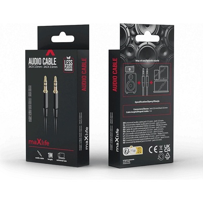 Maxlife Аудио кабел Maxlife - it-13048 (IT-13048)