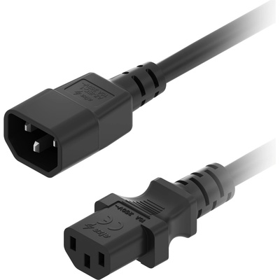 AlzaPower 2 m čierny APW-PC-C13C1402B