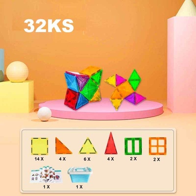 Magnetic Tiles 32ks
