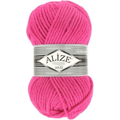 Alize Superlana Maxi 149 neónovo ružová
