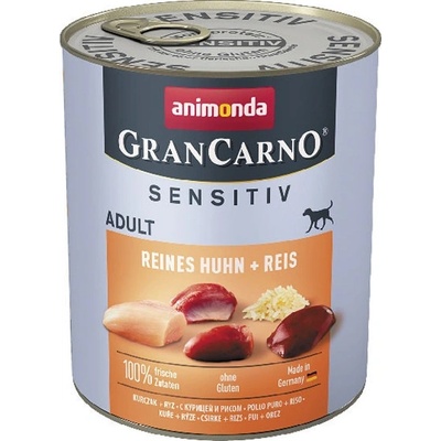 Animonda Gran Carno Sensitiv Adult Kuracie s ryžou 800 g