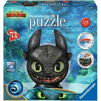 Ravensburger 3D puzzleball Bezzubka 72 ks