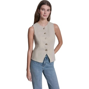 DKNY Елек DKNY DW5900205 waistcoat - Beige (Pebble)