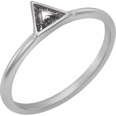 Eppi Prsteň s trillion salt and pepper diamantom Eloisa R45125