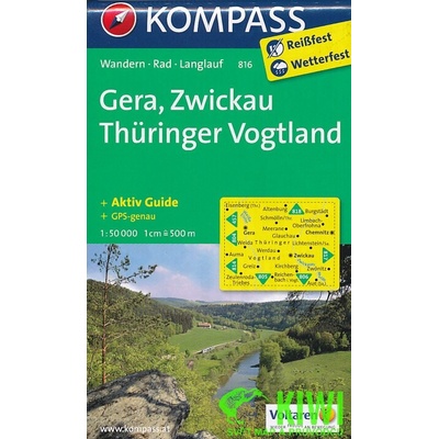 Gera,Zwickau Thüringer Vogtland 816 1:50T NKOM