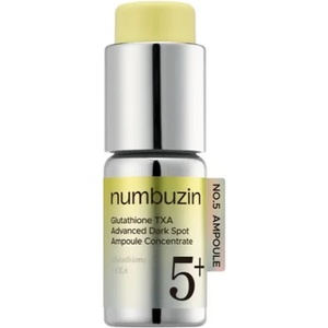 numbuzin No. 5+ Glutathione TXA Advanced Dark Spot Ampoule Concentrate - Ампула против Пигментни Петна 10.7g