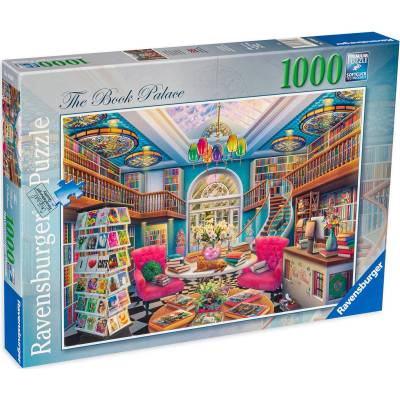 Ravensburger Пъзел Ravensburger от 1000 части - В библиотеката (16959)