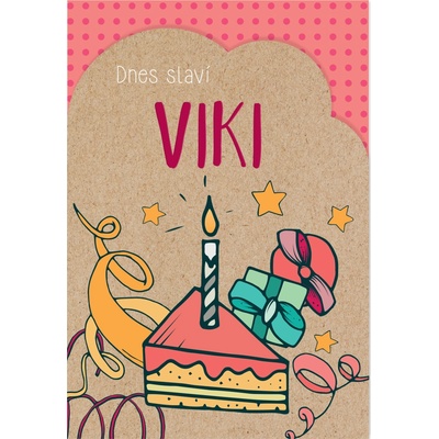 Albi Přání k svátku - Viki