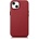ICARER Magsafe Калъф от Естествена Кожа за iPhone 14, iCarer Leather Case, Червен (WMI14220705-RD)