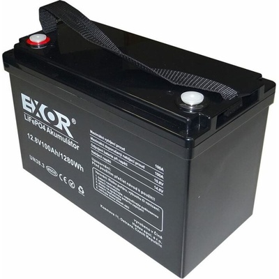 EXOR LiFePO4 12,8V 100Ah s vyhříváním a bluetooth – Hledejceny.cz
