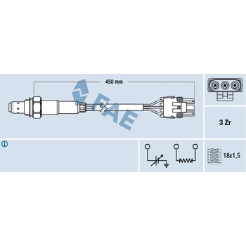 Lambda sonda FAE 77117