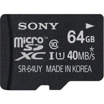Sony microSDXC 64GB C10/UHS-I/U1 SR64UYA