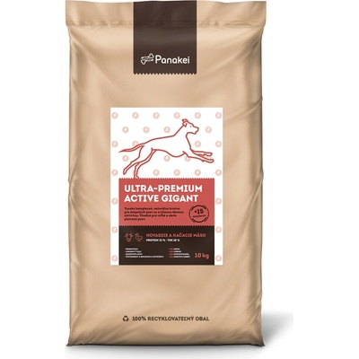Panakei Active Gigant Hovädzie a Kačka 10 kg