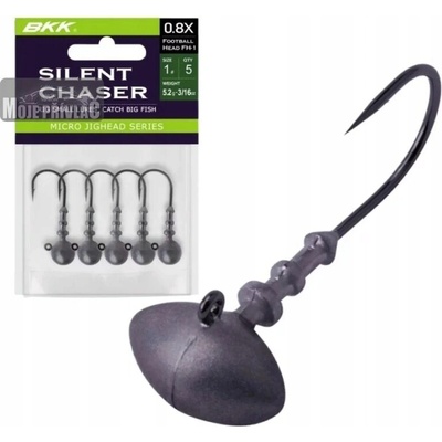 BKK Jigová hlava Silent Chaser Football Head FH-1 vel.1 10g 4 ks