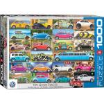 EUROGRAPHICS Пъзел Eurographics от 1000 части - VW Beetle (60005422)