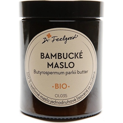 Dr. Feelgood Organic Shea Butter bambucké maslo 180 ml