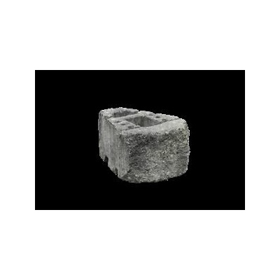 GEOSTONE miniBENT 1/4 GRIND štípaný Bílá natur-černá C8