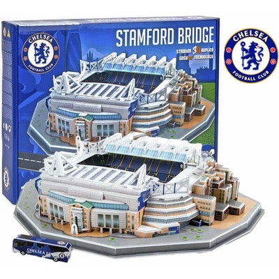 HABARRI Fotbalový stadion 3D puzzle Chelsea FC - "Stamford Bridge", 171 ks